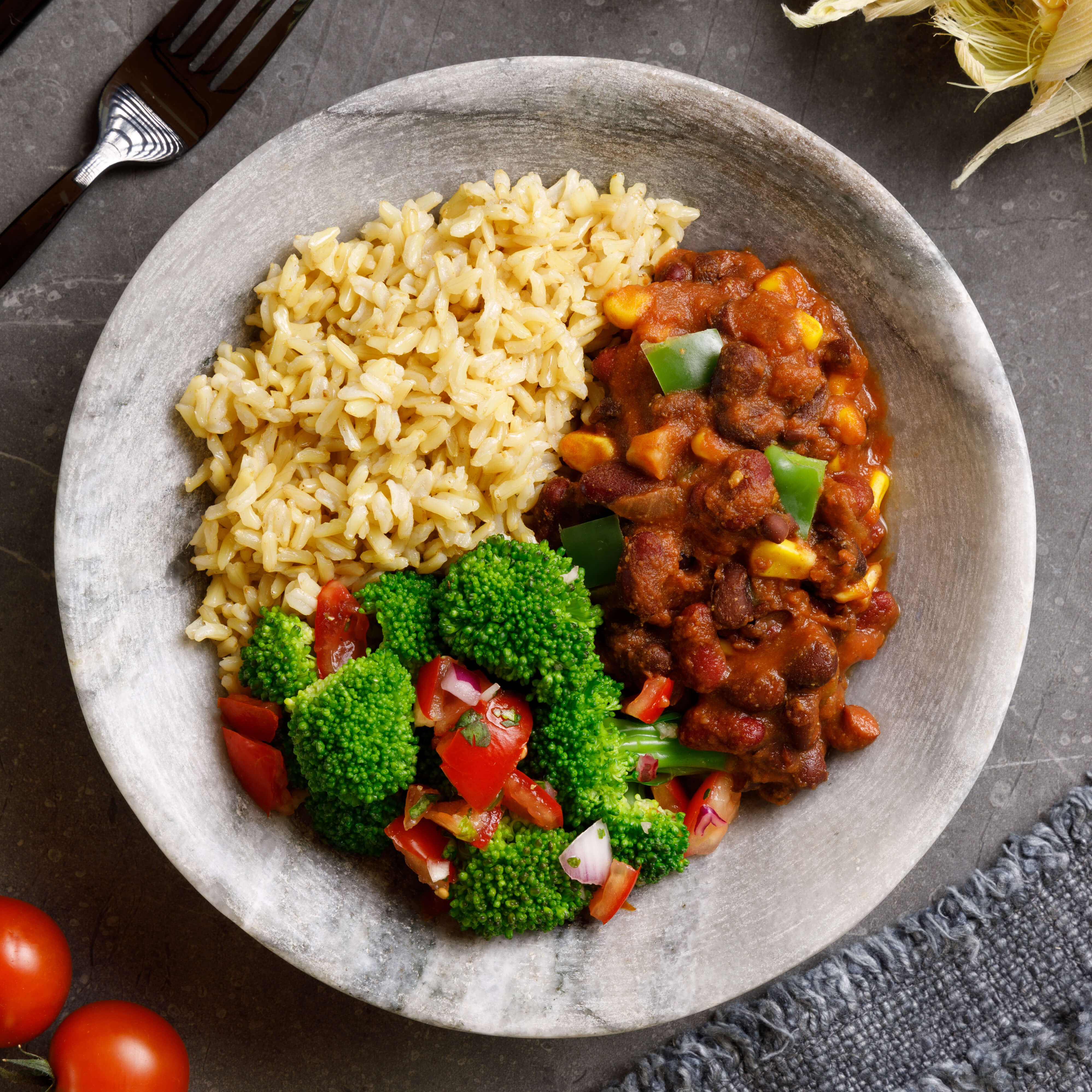 Low Calorie Beans and Rice